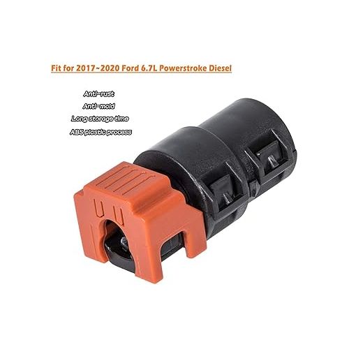  6.7L Powerstroke Fuel Filter Return Line Connector Fitting For 2017-2020 3846 HC3Z-9A564-A Return Line Assembly