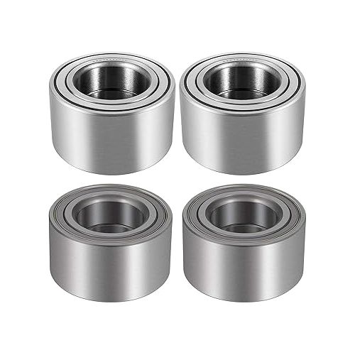  Front and Rear Wheel Bearings for Polaris Sportsman 400 450 500 600 700 X2 HO EPS 4X4 (4Pcs)