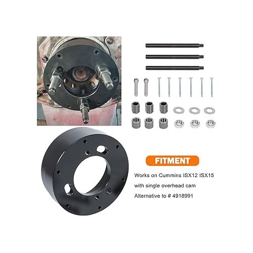  4918991 Front Crankshaft Seal & Wear Sleeve Remover Installer Tool Set Fits for Cummins ISX12 ISX15