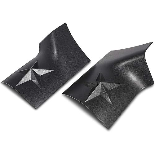  Bonbo Exterior Accessories 2PCS Black Cowl Body Armor Outer Cowling Cover Corner Guards for Jeep Wrangler JL JLU for Gladiator JT 2018-2022