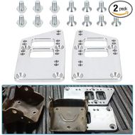 for LS Swap Motor Mounts Adapter Plates - Adjustable Universal Conversion Bracket Small Block Set Perfect for SBC LS Engines, Fits for LS1 LS2 LS3 LS6 LSX LQ4 LQ9 LR4 AL11 L33 L92 L99 Chevrolet Chevy