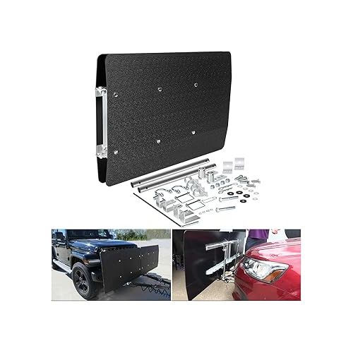  Bonbo Replacement for BX8870 KarGard Protective Shield Used on Towed Vehicle Polyethylene Shield Black