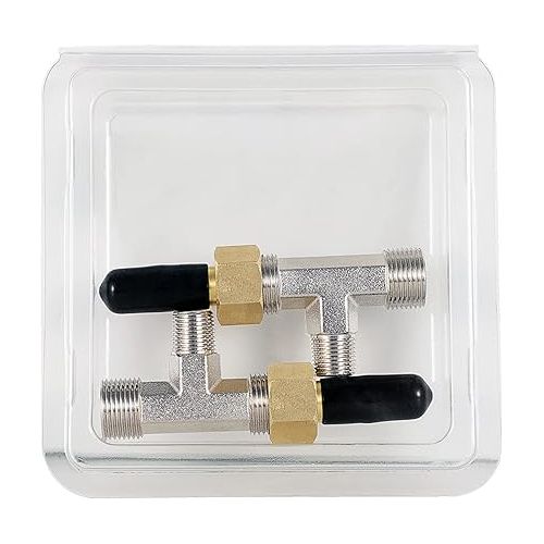  Bonbo Bleeder Tee Kit Replacement for Seastar 3004.6439 HF4202 Compatible with All Baystar Cylinders (2pcs)