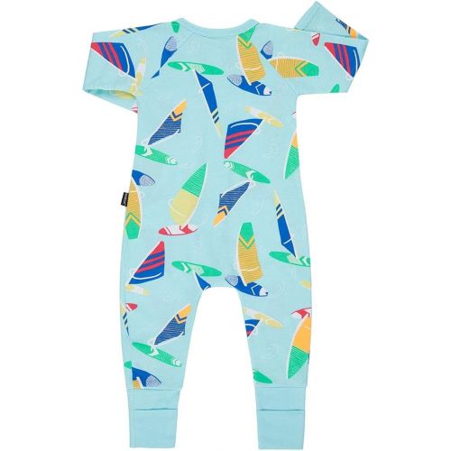  Bonds Baby Wondersuit 2 Way Zipper Sleep/Play Fold Over Feet/Cuffs Footies