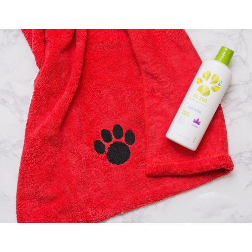 Bone Dry DII Microfiber Pet Bath Towel, Ultra-Absorbent & Machine Washable for Small, Medium, Large Dogs and Cats