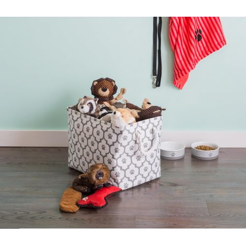  Bone Dry DII Medium Round Pet Toy and Accessory Storage Bin