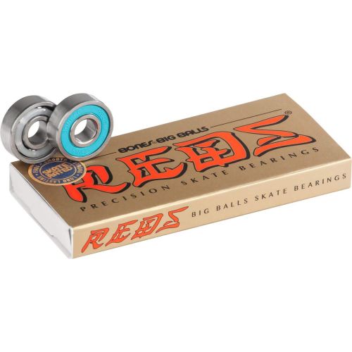  Bones Big Balls Reds Skateboard Bearings 8 Pack