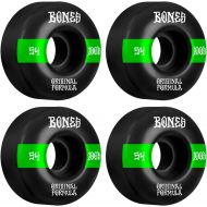 Bones Skateboard Skateboard Wheels 100s V4 54mm OGF Black (Set 4)