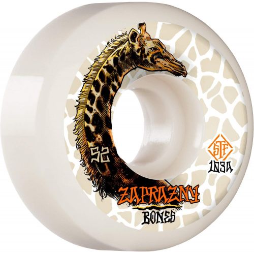  Bones SPF Pro Zaprazny Giraffe II V5 Sidecut 103a 52mm Standard Wheels