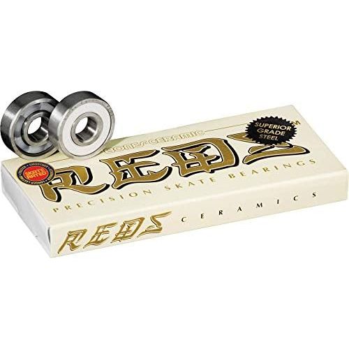  Bones Ceramic Super Reds Precision Skateboard Longboard Bearings