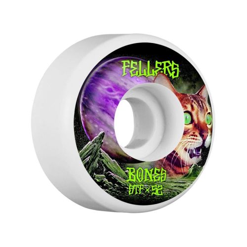  Bones Wheels Fellers Galaxy Cat 52mm [V3] Slims STF Wheels