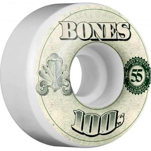  Bones Wheels 100’s OG Formula Skateboard Wheels 4pk