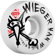 Bones Wheels Wieger van Wageningen Street Tech Formula Faded Skateboard Wheels - 50mm 83b (Set of 4)