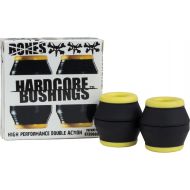 Bones Wheels Bones Hardcore 4pc Medium Black Yellow Bushings Skateboard Bushings