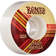 Bones Wheels STF V4 Retros White Skateboard Wheels - 52mm 103a (Set of 4)