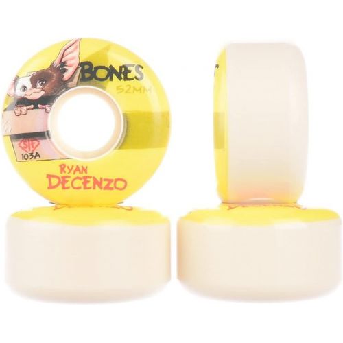  Bones Wheels Skateboard Wheels 52mm Decenzo Gizzmo V2 Locks STF 103A