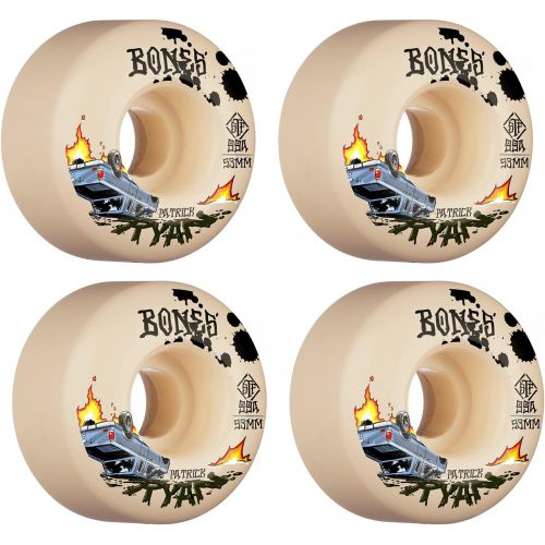  Bones Wheels STF Ryan Crash & Burn 99a V4 Wide Skateboard Wheel