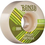 Bones Wheels - Street Tech Formula V4 Retros 53mm 99a White - Skateboard Wheels (Set of 4)