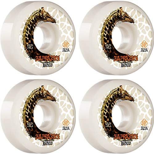  Bones Wheels Marek Zaprazny STF V5 Giraffe White Skateboard Wheels - 52mm 83b (Set of 4)