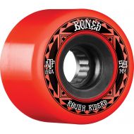 Bones Wheels ATF Rough Rider Runners Red/Black Skateboard Wheels - 59mm 80a (Set of 4)