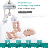 Bongoli&Bongsuni Baby Crib Musical Mobile Decoration Newborn Gift 35 Tunes Plush Musical Mobile (Love Dog)