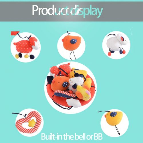  Bongoli&Bongsuni Baby Crib Musical Mobile Decoration Newborn Gift 35 Tunes Plush Musical Mobile (Love Dog)