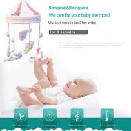 Bongoli&Bongsuni Baby Crib Musical Mobile Decoration Newborn Gift 35 Tunes Plush Musical Mobile (Love Rabbit)