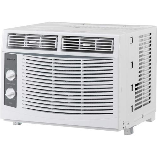  Bonnlo 5000 BTU Air Conditioner Window Unit, Energy Saving Room Air Conditioner, AC Unit with Mechanical Controls, Ideal for Rooms up to 150 Square Feet, 115V/60Hz, White