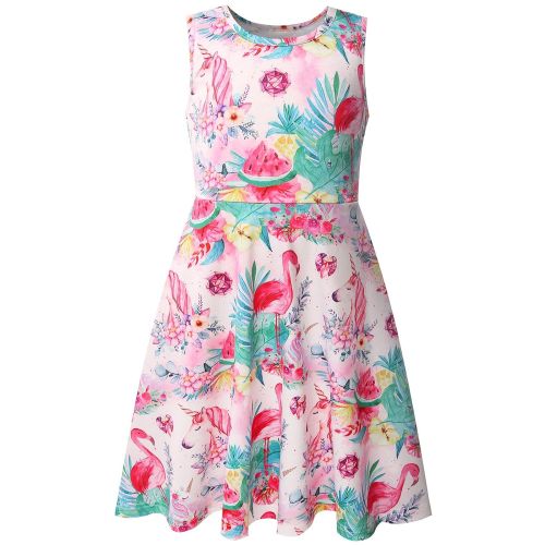  Bonny+Billy Bonny Billy Girls Cacual Summer Tank Dresses for Kids