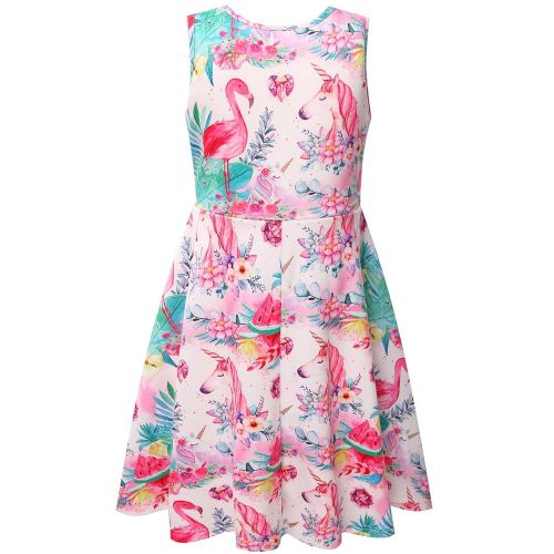  Bonny+Billy Bonny Billy Girls Cacual Summer Tank Dresses for Kids