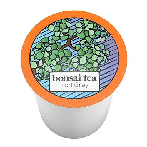  Bonsai Tea Co. Earl Grey, Compatible with 2.0 Keurig K-Cup Brewers, 100 Count
