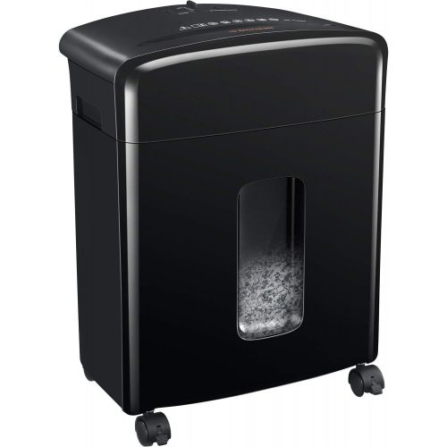  [아마존베스트]Bonsaii 12-Sheet Cross-Cut Paper, CD/DVD, and Credit Card Shredder with 3.5-gallons Pullout Basket, Black (C220-A)