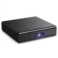 Bonsaii Video Projector, Support 1080P 170 Display Movie Projector, Portable HD Home Theater Projector with 40,000 Hrs LED Lamp Life, Compatible with Laptop, TV Stick, PS4, HDMI, VGA, AV,