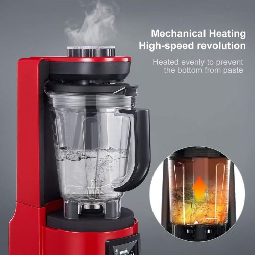  [아마존 핫딜] [아마존핫딜]Bonsenkitchen High Speed Vacuum Blender, Multifunctional Food Processor and Smoothie Blender, 1500W Powerful Anti-Oxidation Mixer for Smoothies, Shakes and Frozen Drinks