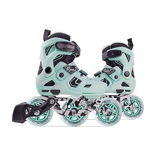  Bont Scoot Kids Inline Skates - Performance Speed Skates - Junior Girls Boys Roller Skates