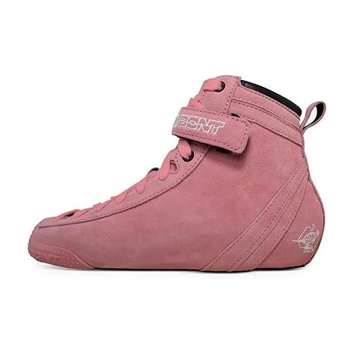  Bont Parkstar Pink Suede Professional Roller Skates for Park Ramps Bowls Street for Men - Women - Boys - Girls rollerskates for Outdoor and Indoor Skating