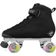 Bont Parkstar Vegan Black Suede Professional Roller Skates for Park Ramps Bowls Street - Rollerskates for Outdoor and Indoor Skating