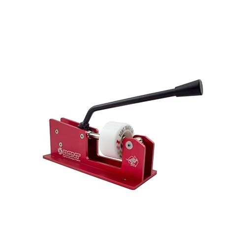  BONT Premium Aluminum Bearing Press: Quick Install & Removal Tool - Roller Skates & Skateboards - Fits 7mm & 8mm (Red)