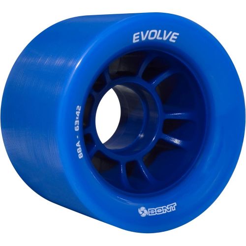  Bont Skates | Evolve Roller Speed Skating Wheel | Skate Indoor Quad | Set of 4