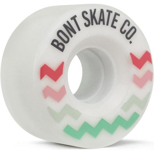  Bont Skates - Glide Outdoor Roller Skate Wheels - 78A Roller Skate Wheels - Outdoor Wheels for Roller Skates - 57x32mm - Replacement Roller Skate Wheels - Set of 4 or 8