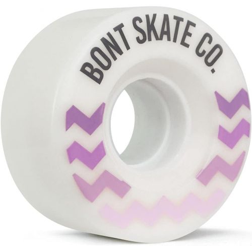  Bont Skates - Glide Outdoor Roller Skate Wheels - 78A Roller Skate Wheels - Outdoor Wheels for Roller Skates - 57x32mm - Replacement Roller Skate Wheels - Set of 4 or 8