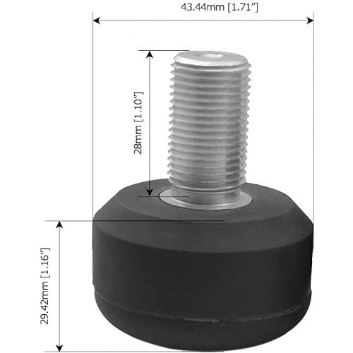  Bont Skates - Prodigy Roller Skating Plate - Derby Quad Recreational Dance - 20 Degree Action - Pair