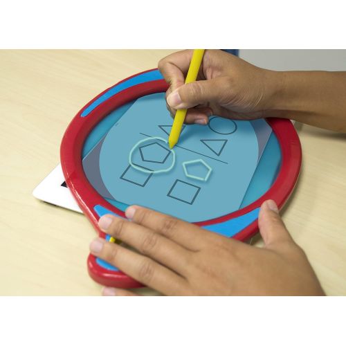  [아마존베스트]Boogie Board Play and Trace LCD Writing Tablet Clear See-Through Writing Surface for Kids to Write, Trace, and Draw eWriter Ages 3+