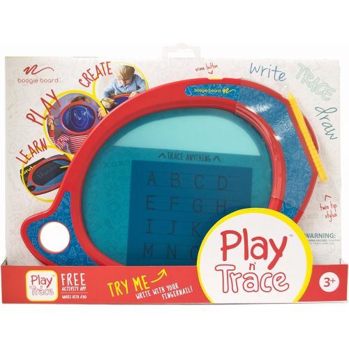  [아마존베스트]Boogie Board Play and Trace LCD Writing Tablet Clear See-Through Writing Surface for Kids to Write, Trace, and Draw eWriter Ages 3+