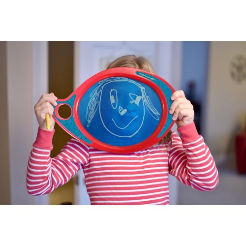  [아마존베스트]Boogie Board Play and Trace LCD Writing Tablet Clear See-Through Writing Surface for Kids to Write, Trace, and Draw eWriter Ages 3+