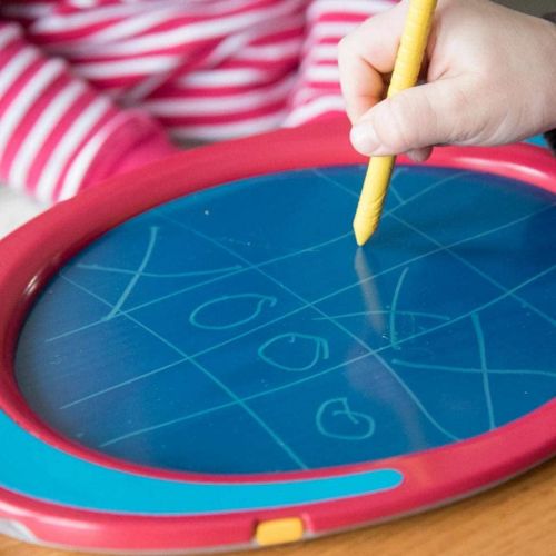  [아마존베스트]Boogie Board Play and Trace LCD Writing Tablet Clear See-Through Writing Surface for Kids to Write, Trace, and Draw eWriter Ages 3+