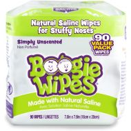 [아마존베스트]Boogie Wipes, Unscented Wet Wipes for Baby and Kids, Nose, Face, Hand and Body, Soft and...