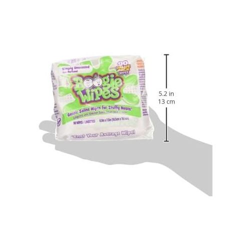  [아마존베스트]Boogie Wipes, Unscented Wet Wipes for Baby and Kids, Nose, Face, Hand and Body, Soft and...