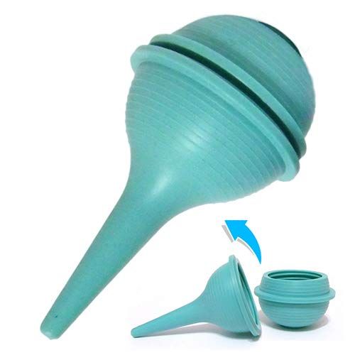  BoogieBulb Baby Nasal Aspirator and Booger Sucker for Newborns Toddlers & Adult - BPA Free - Blue...