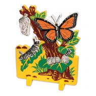 Book Plus Butterfly Life Cycle Foam Model, 10 x 14.5 x 0.75 Size